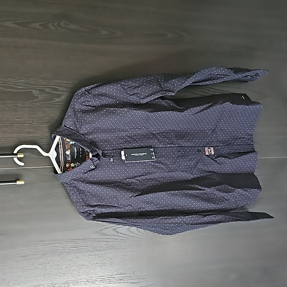 Denim & Flower Men's Dress Shirt NWT